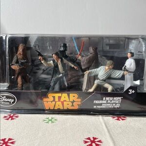 Disney Star Wars Action Figure Set - Black, Brown, White
